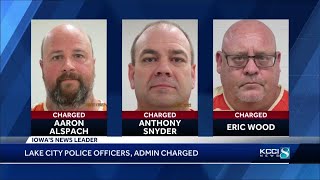 City administrator, 2 officers face charges in Lake City