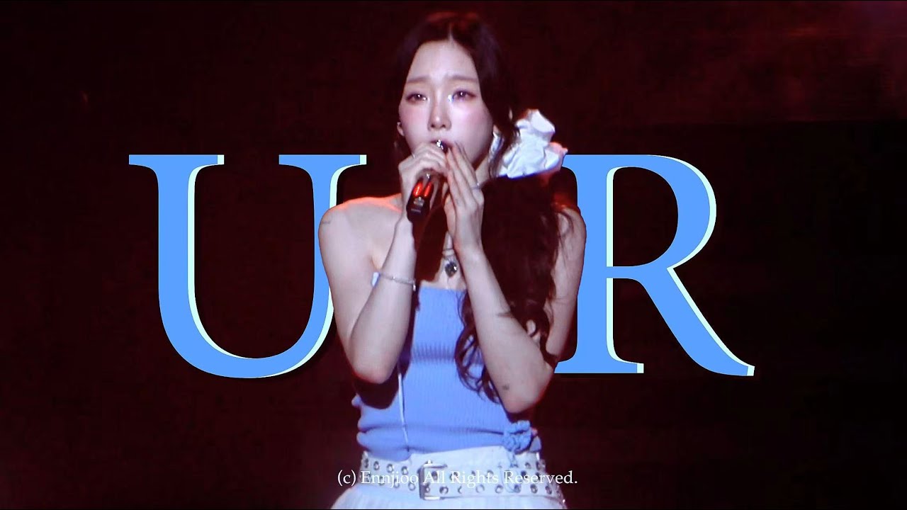 [4K] 250607 THE TENSE in HONGKONG - 'UR' 태연 직캠 (TAEYEON FOCUS)