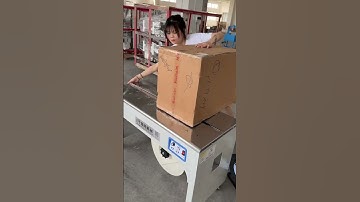 The tutorial of loading straps for high-end semi-automatic strapping machines is here.