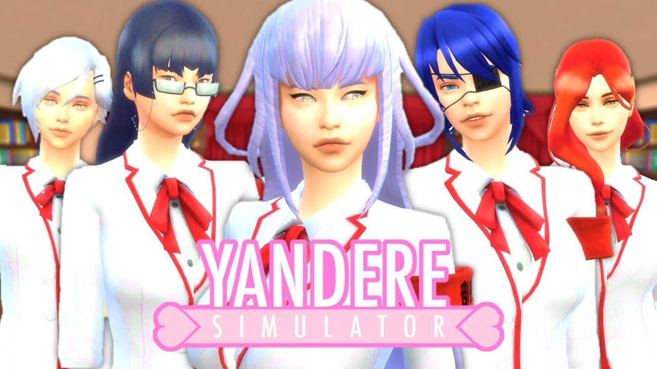 Cc Sims 4 Yandere Simulator : The Sims 4 Yandere Sim Student Council