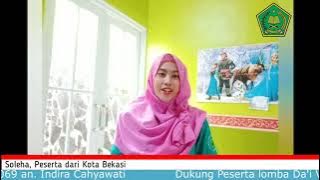 Da'ivirtualfkpaikuawb-23: Soleha, Peserta dari Kota Bekasi Kategori Dewasa