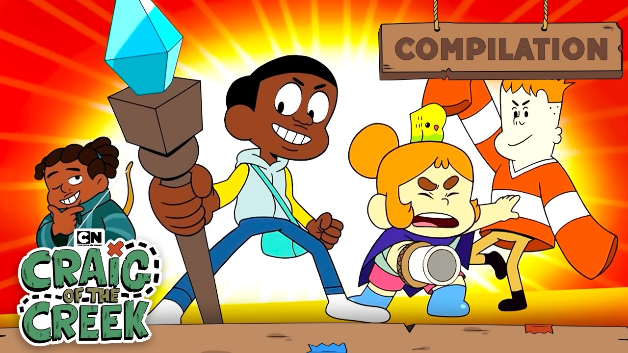 Craig’s Ultimate Creek Adventures 🌿| Best Moments Marathon | Craig of The Creek |