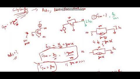 analog ic design 30  Common Gate Amplifier CG amplifier  DC Gain, Transconductance, output impedance