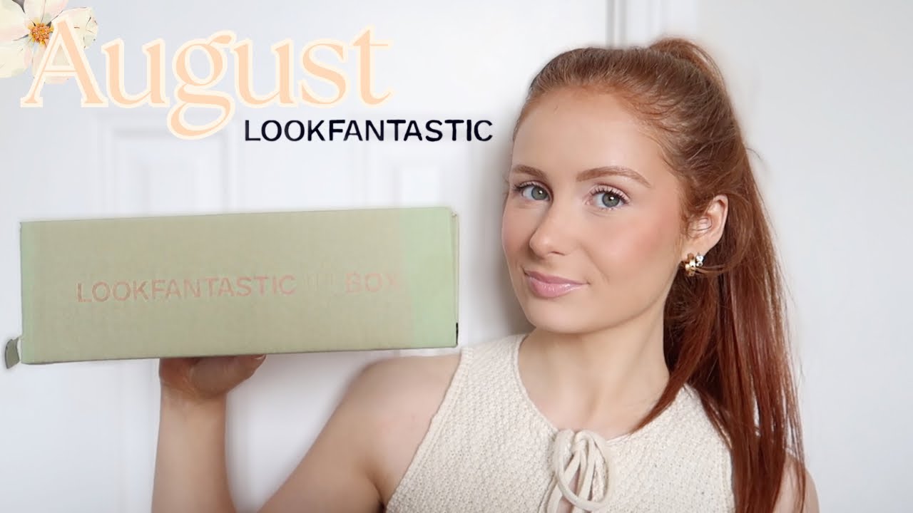 UNBOXING LOOKFANTASTIC AUGUST BEAUTY BOX🍓☀️ | LookFantastic August Beauty Subscription Box