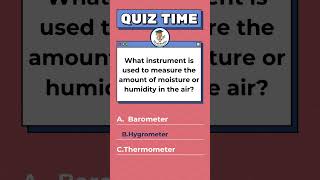 How Do We Measure Humidity in the Air? 🌧️🌡️ Quiz Time #shortsfeed 