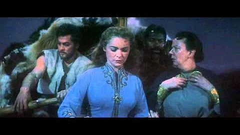 "THE VIKINGS" (1958) - ROWING SCENE
