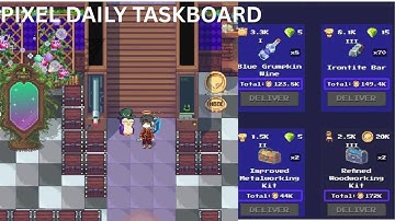 ✅PIXELS︱Master the Daily Task Board︱Quick & Easy Guide!
