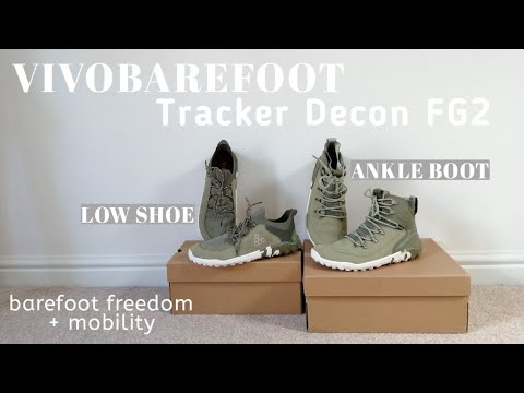 VIVOBAREFOOT Tracker Decon FG2 Womens low walking shoe + ankle 