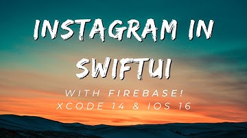 Instagram with SwiftUI || Firebase || Part 3 - Notifications & Profile View