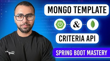 Mastering MongoTemplate, Criteria, and Query in Spring Boot MongoDB