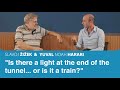 Is there a light at the end of the tunnel... or is it a train? | Slavoj Zizek &amp; Yuval Noah Harari