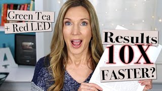 10X Faster Anti-Aging Results from Green Tea + LED Red Light?