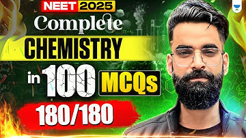 NEET 2025: Complete Chemistry in 100 MCQ 180/180 | #Wassimbhat #neet2025