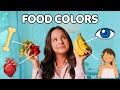 Food Colors in Two Minutes! Quick Nutrition Facts!
