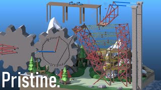 Making a Fully Automatic Catapult in Poly Bridge 2