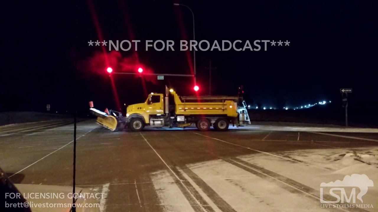 12282017 Sioux Falls, SD Snowfall, Snow Removal, Travel Conditions