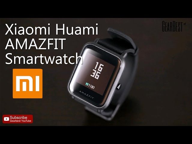 amazfit bip lite video