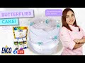 ¡CLASE GRATIS! Butterflies Cake 🦋  con Merengue de vainilla