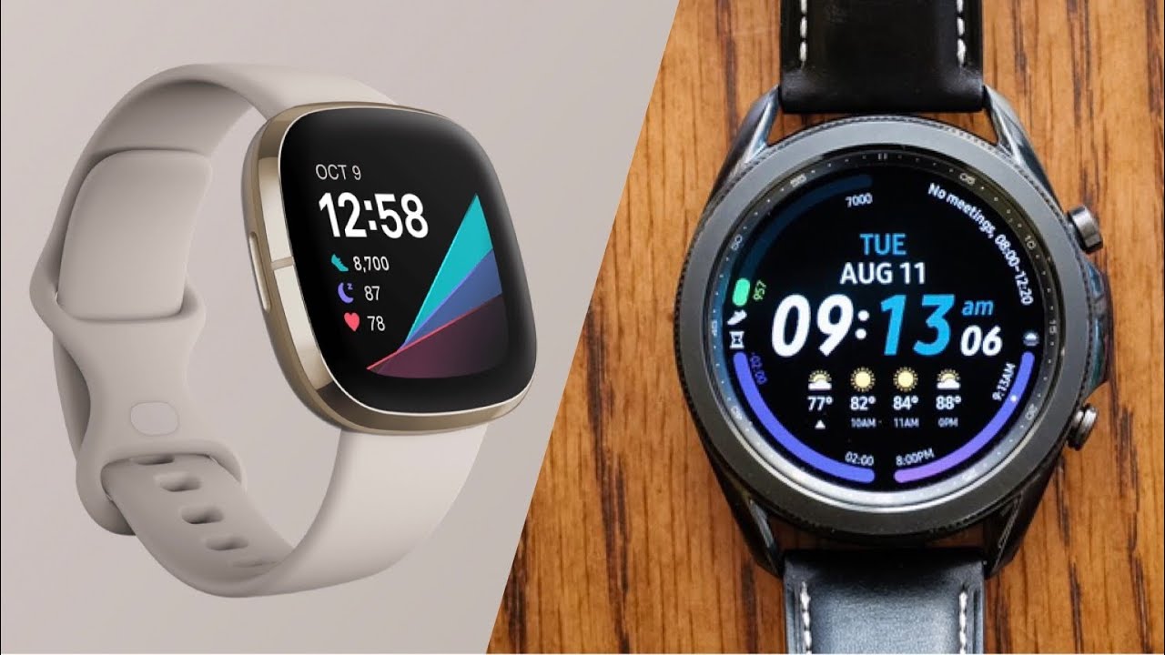 Fitbit Sense VS. Galaxy Watch 3- Flagship Smartwatches! - YouTube