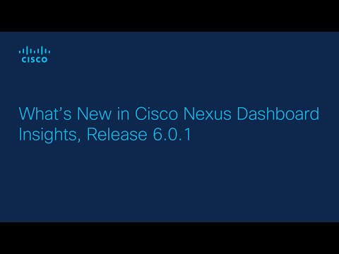 What’s New in Cisco Nexus Dashboard Insights, Release 6.0.1