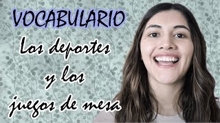 Los deportes y los juegos de mesa en español// Spanish Sports and Board Games Vocabulary// Listening screenshot 3