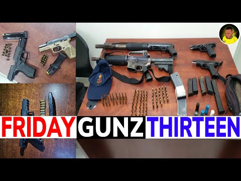 Seven GUNS and over 130 rounds  SEIZED by cops on Friday