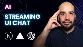 Como criar um chat AI com streaming UI usando NextJS