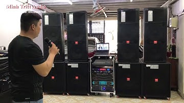 Dàn âm thanh nhạc sống 8 loa - giá 85tr
