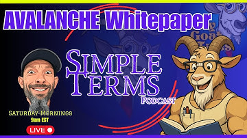 Avalanche Whitepaper Breakdown 2025: AVAX Consensus Explained | Simple Terms LIVE