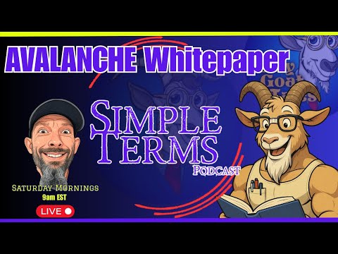 Avalanche Whitepaper Breakdown 2025: AVAX Consensus Explained | Simple Terms LIVE
