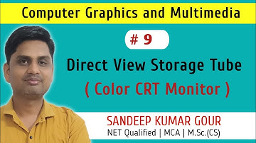DVST in computer graphics |  Direct View Storage Tube | Computer graphics and multimedia
