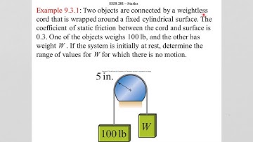 Chapter 9.3 - Friction Belts - Example
