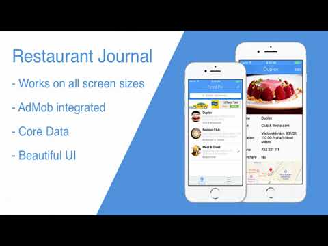 Restaurant Journal - iOS app with AdMob | Codecanyon Scripts and Snippets
