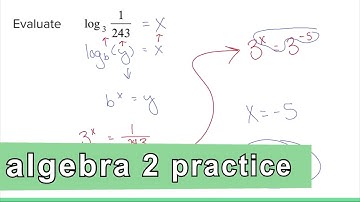 Algebra 2 Practice - Evaluate a Logarithm (Example 2)