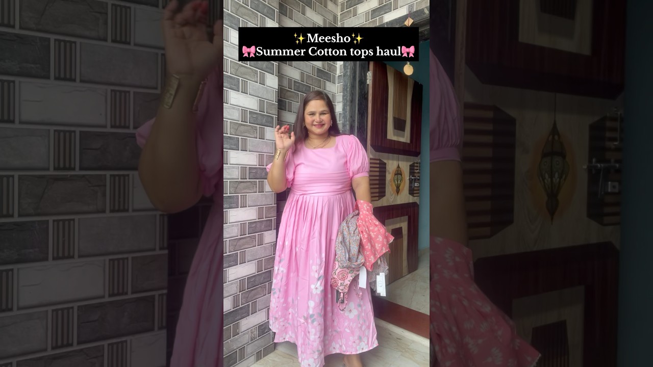 Summer cotton tops haul😍