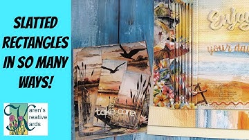 Eclipsing Rectangle Slatted Dies or Not - You Decide