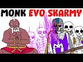 Evo Skeleton Army… With A Monk Reflection!