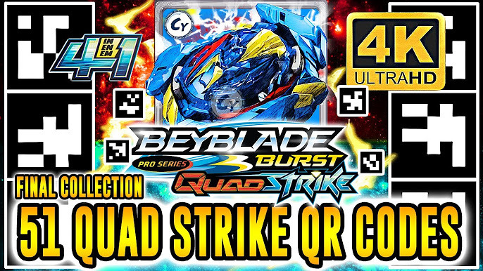 BEYBLADE BURST APP QR CODES 