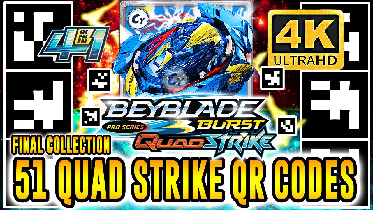 Beyblade Burst Rise New QR Codes