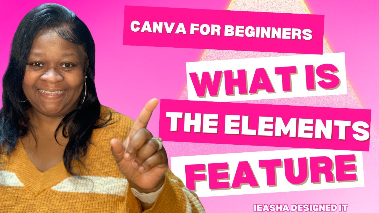 Canva For Beginners: What is the Elements Feature and How To Use It In ...