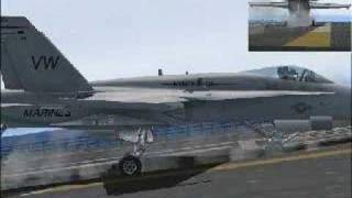 F18 trap, side view