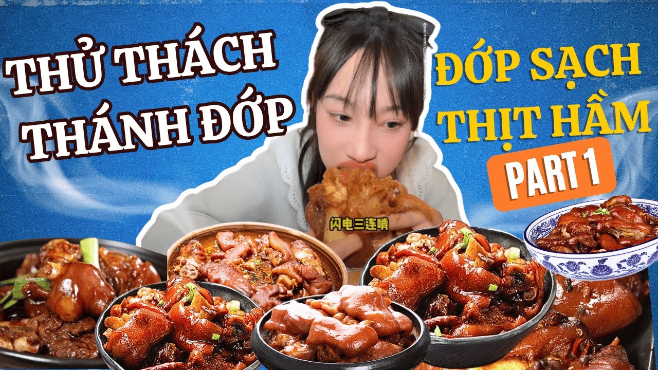 Thử Thách Ăn Cả Ngày Chỉ Thịt Hầm – Thánh Đớp Liệu Có Gục Ngã? phần 1