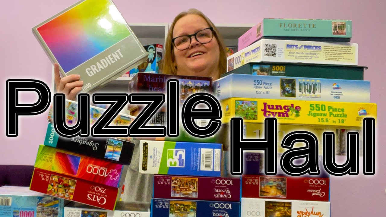 November 2021 Jigsaw Puzzle Haul YouTube