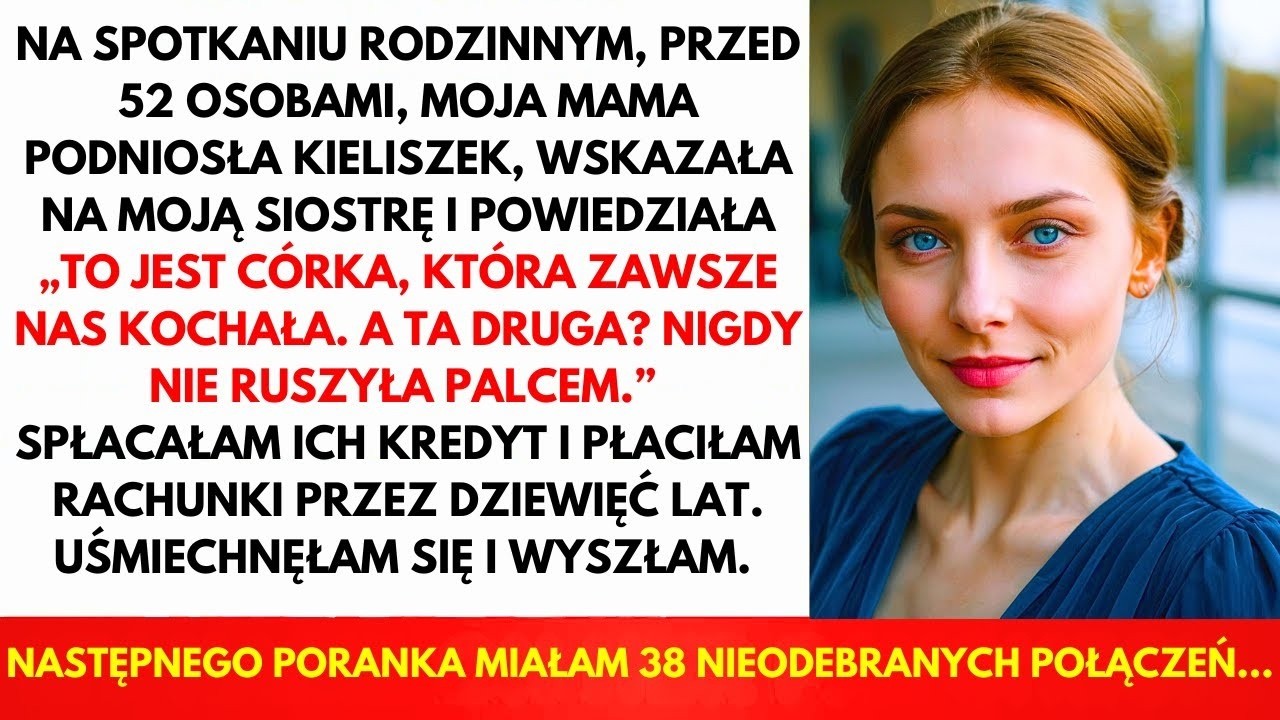 Moja Mama Ogłosiła Przed 52 Osobami, Że Nigdy Nie Ruszyłam Palcem Dla Nich