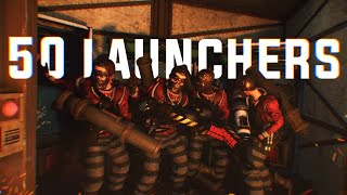 Rust - Online Raiding Bases With Over 50 Rocket Launchers!