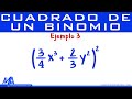 Cuadrado de un binomio | Ejemplo 3