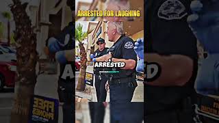 Arrested For Laughing At Cop😳