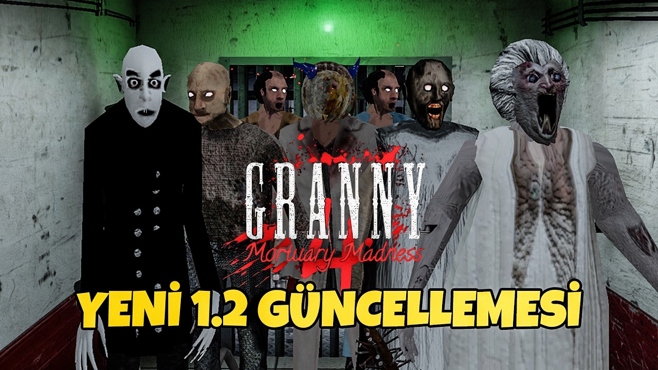 ZOMBİ İKİZLER GRANNY AİLESİNE KATILDI! - Granny 4: Mortuary Madness (1.2 Güncellemesi)