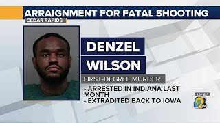Man charged in deadly Cedar Rapids shooting to be arraigned Thursday