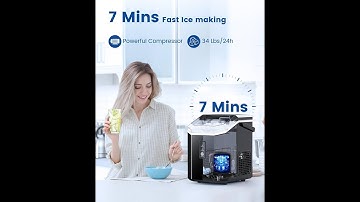 COWSAR Portable Countertop Ice Maker Machine